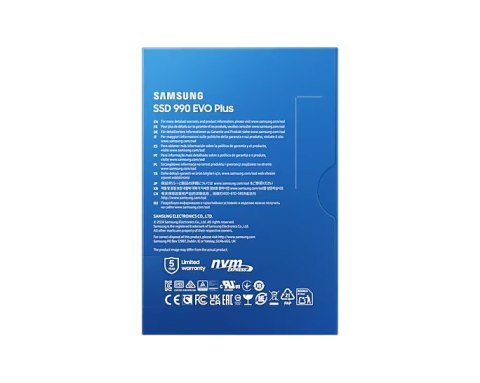 Dysk SSD Samsung 990 EVO Plus 1TB SSD 1TB M.2 PCIe