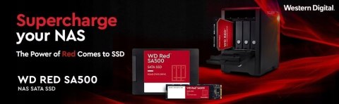 Dysk SSD Western Digital Red SA500 2TB 560MB/s (WDS200T1R0B)