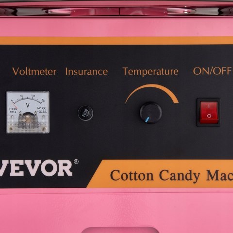 ELEKTRYCZNA MASZYNA DO WATY CUKROWEJ VEVOR 1000 W JAK NOWY