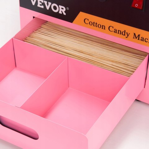 ELEKTRYCZNA MASZYNA DO WATY CUKROWEJ VEVOR 1000 W JAK NOWY