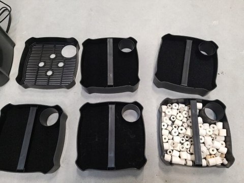 Filtr akwariowy VEVOR 528GPH Galonów Filtr Kanistrowy 25W funkcją UV