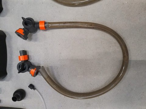 Filtr akwariowy VEVOR 528GPH Galonów Filtr Kanistrowy 25W funkcją UV