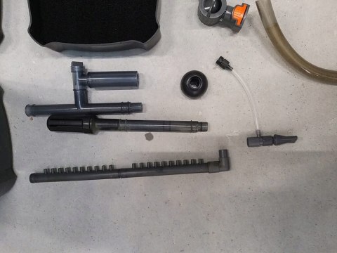 Filtr akwariowy VEVOR 528GPH Galonów Filtr Kanistrowy 25W funkcją UV