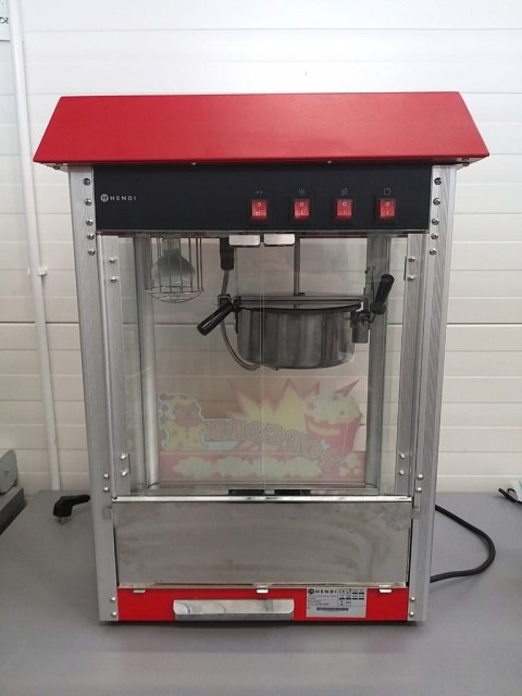 Maszyna do popcornu Hendi 282748 230V/1500W oświetlone wnętrze