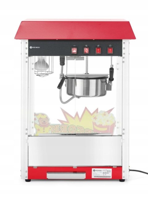 Maszyna do popcornu Hendi 282748 230V/1500W oświetlone wnętrze