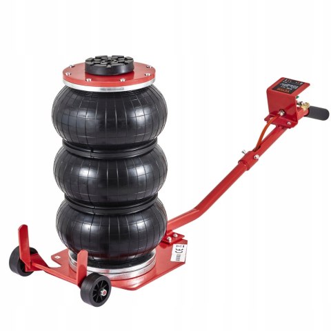 Podnośnik Pneumatyczny EVOR 3 Ton Red Air Jack 3T 340x250x450MM