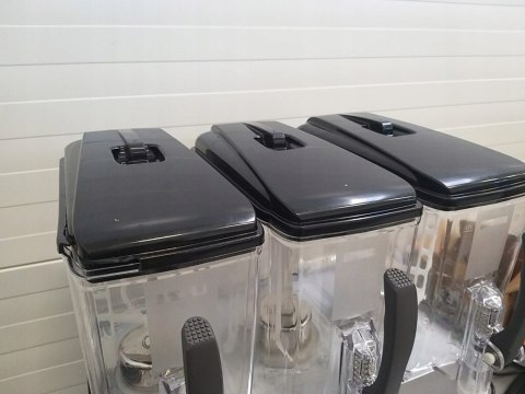 VEVOR Dozownik Napojów 370W 3x12L Do Soków Napoje Lodowe Komercyjne