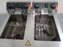 VEVOR Komercyjna frytkownica elektryczna podwójna pojemność 24 l 3000W