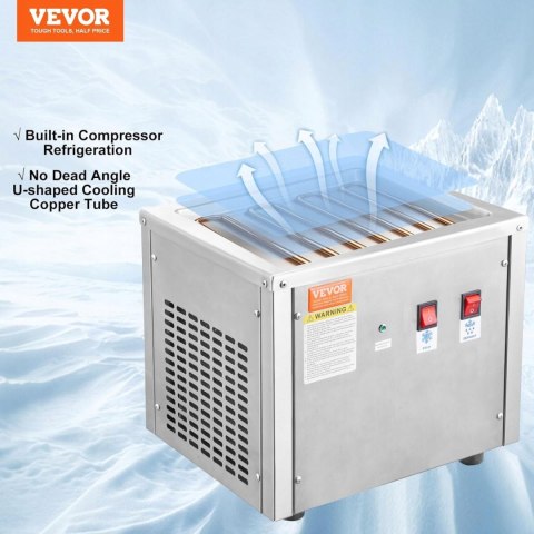 280 W Komercyjna maszyna do lodów Tajskich, Obszar produkcji 24 x 28 cm