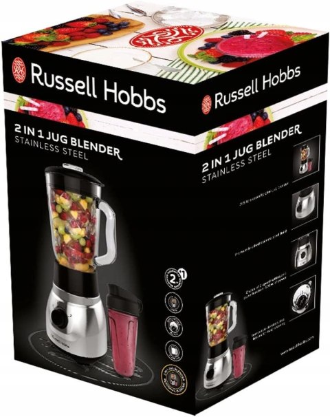 Blender kielichowy Russell Hobbs 23821-56 600 W srebrny/szary