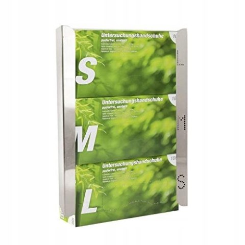 Dozownik teqler T-128943 rękawica stal nierdzewna, 3 pudełek