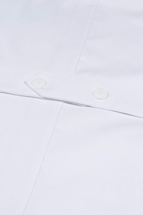 GIMA 26102 - biały fartuch lekarski uniseks, rozmiar 48