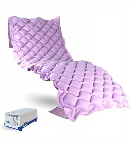 GIMA 28566 Zestaw przeciwodleżynowy, materac bąbelkowy + kompresor, 135 kg