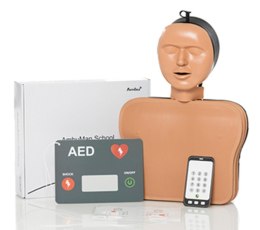 MANEKIN SZKOLENIOWY FANTOM DO NAUKI RESUSCYTACJI AMBU MAN SCHOOLx
