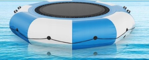 Nadmuchiwana trampolina wodna VEVOR z drabinką 3.05cm, wodoodporna