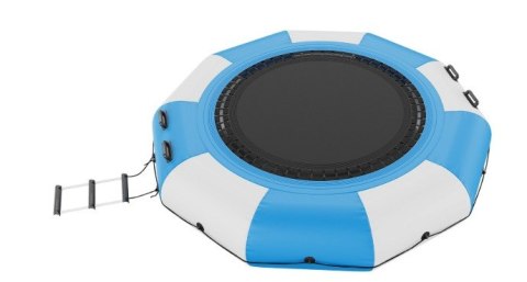 Nadmuchiwana trampolina wodna VEVOR z drabinką 3.05cm, wodoodporna
