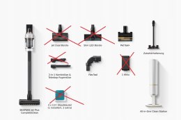 Odkurzacz teleskopowy ze stacją Samsung Bespoke Jet Plus CompleteClean