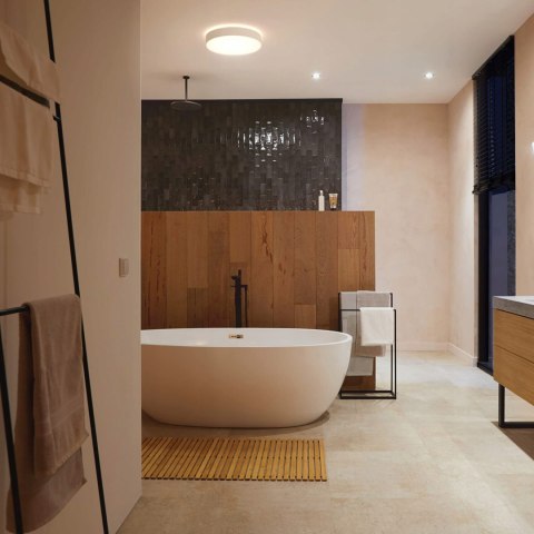 PHILIPS Hue White Ambiance Devere Lampa Sufitowa z Dimmerem Smart Biała