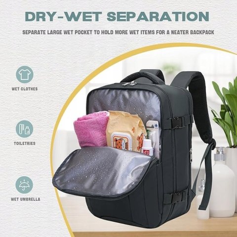 PLECAK VMIKIV EASYJET WODOODPORNY TURYSTYCZNY KABINOWY 40x20x25 CM