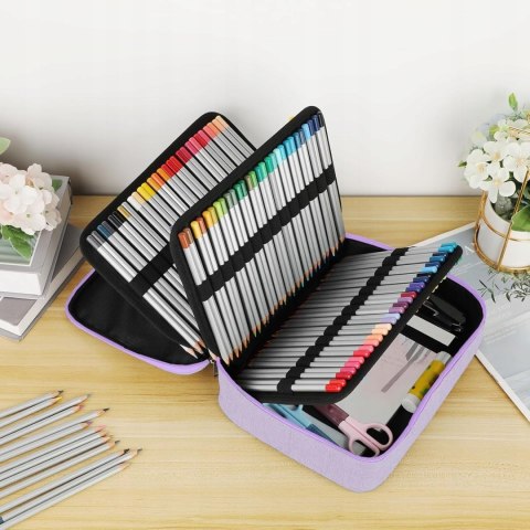 Piórnik z tkaniny SUMNACON Oxford lilac