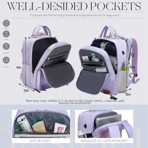 Plecak turystyczny LOSSGA B0C6T7QRMH do 20 l