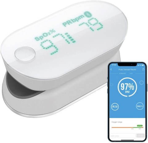 Pulsoksymetr iHealth Air (PO3m) biały