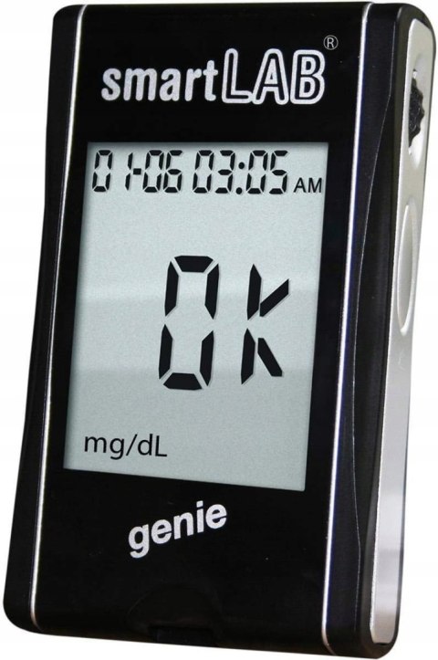 SmartLAB Genie System - glukometr z dużym wyświetlaczem, pamięć 360 wyników