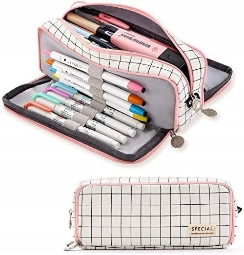 TOYESS PIÓRNIK SZKOLNY 3 KOMORY ZAMEK SASZETKA NA AKCESORIA LEKKI