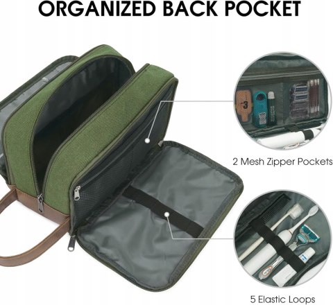 WANDF podróżna kosmetyczka dla mężczyzn WANDF wisząca