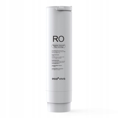 Wkład filtracyjny Ecoviva RO do blatowego systemu odwróconej osmozy