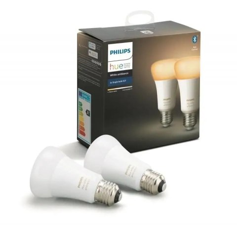 Żarówki Philips Hue White ambiance E27 806 lm 9 W 2 szt.