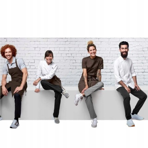 BP 1598-485-400 Gourmet - Kurtka kucharska z krótkim rękawem, bawełna