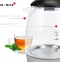 Czajnik elektryczny szklany Korona 20608 1,2 l 2200 W światło LED