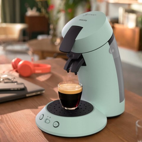 Ekspres ciśnieniowo-przelewowy Philips SENSEO ORIGINAL PLUS 1450 W zielony