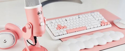Mikrofon BLUE Yeti USB Aurora Różowy