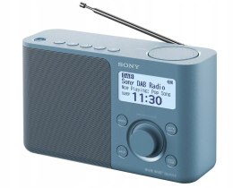 Radio sieciowo-bateryjne DAB+, FM Sony XDR-S61D Niebieskie