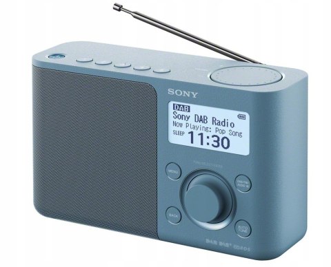 Radio sieciowo-bateryjne DAB+, FM Sony XDR-S61D Niebieskie