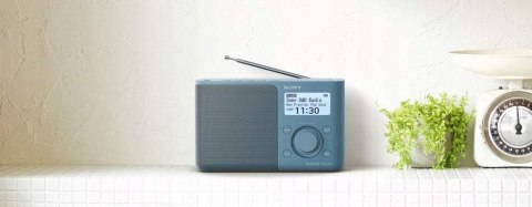 Radio sieciowo-bateryjne DAB+, FM Sony XDR-S61D Niebieskie