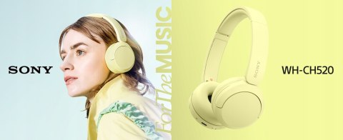 Słuchawki bezprzewodowe nauszne Sony WH-CH520