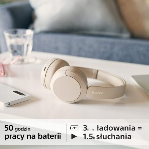 Słuchawki bezprzewodowe nauszne Sony WH-CH520