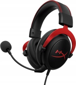 Słuchawki wokółuszne HyperX Cloud II Headset Red