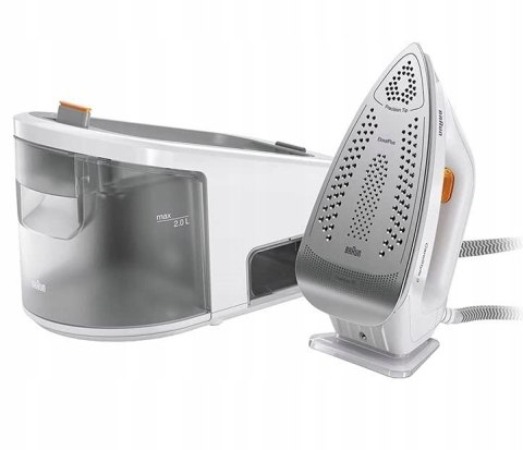 Stacja Parowa Eloxalowa Stopa Braun CareStyle 3 2400 W FreeGlide 3D