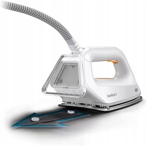 Stacja Parowa Eloxalowa Stopa Braun CareStyle 3 2400 W FreeGlide 3D