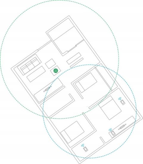 Wzmacniacz TP-Link TL-WA855RE V5 Wi-Fi N300 1x10/100Mb/s Repeater