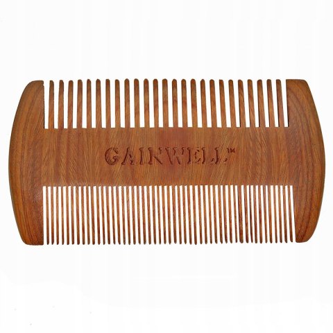Grzebień do brody GAINWELL drzewo sandałowe OKAZJA