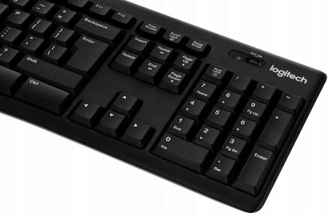 Klawiatura i mysz Logitech MK270 czarna OKAZJA