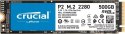 Dysk SSD Crucial P2 500GB M.2 NVMe CT500P2SSD8