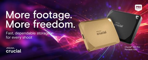 Dysk zewnętrzny SSD Crucial X10 PRO 1TB USB-C 3.2 Gen2