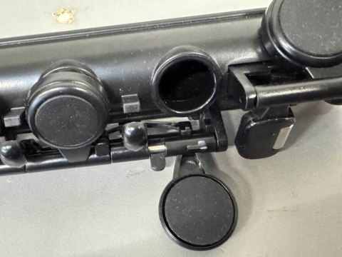 Flet studencki NUVO N230SFBK czarny