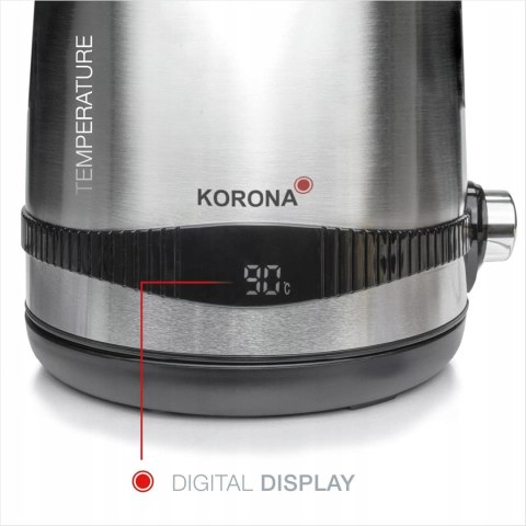 Korona 20670 czajnik elektryczny z możliwością wyboru temperatury